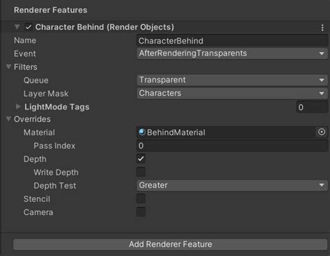 Question Urp D Renderer Feature Unity Forum