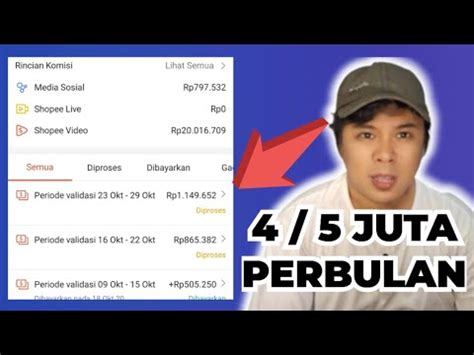 Tembus Komisi Sampai Juta Perbulan Main Shopee Affiliate Berbagi