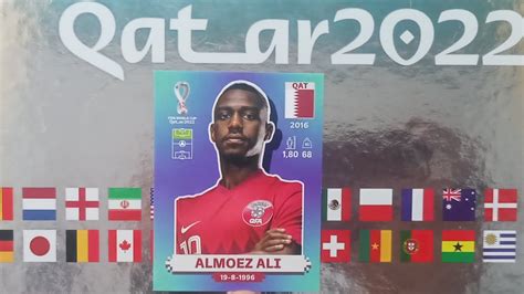 Almoez Ali Figurinhas Da Copa Catar Panini Figure Catar Qat 19