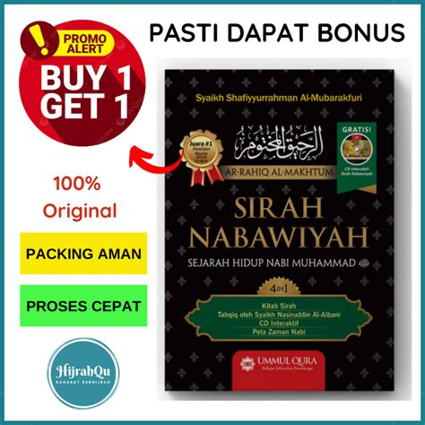 Jual Buku Sirah Nabawiyah Sejarah Hidup Mengenal Nabi Muhammad Pribadi