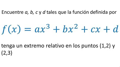 Extremos Relativos Y Criterio De La Primera Derivada Ejemplo 3 Youtube