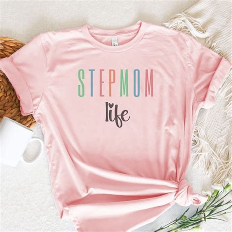 Custom Stepmom Shirt Etsy