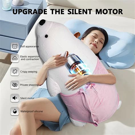 Sex Bear Automatic Thrusting Vibrator Dildo Discreet Polar Pillow