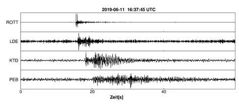 Erdbeben Bei Insheim Lkrs S Dliche Weinstra E Rp Am