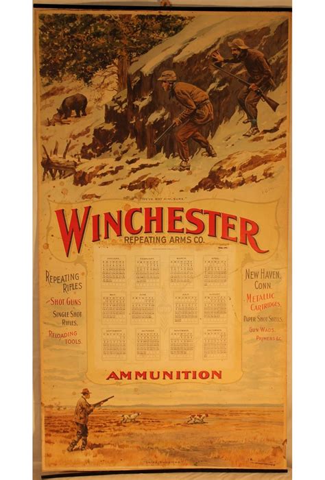 Winchester Advertising Calendar