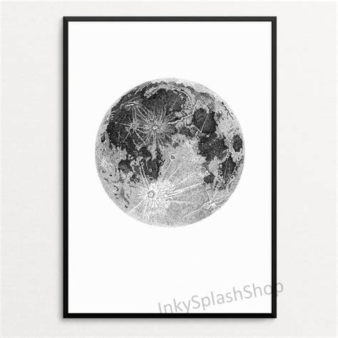 Full Moon Drawing at PaintingValley.com | Explore collection of Full ...