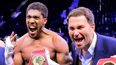 Anthony Joshua Vs Tyson Fury Could Open The Door For Fights Between Matchroom And Frank Warren