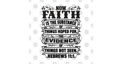 Hebrews 111 Bible Verse Sticker Teepublic