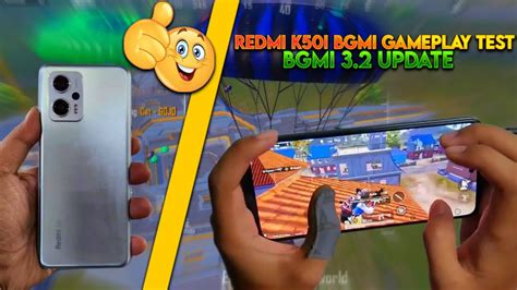 Redmi K50i Bgmi Gameplay Review Redmi K50i Bgmi Test 🔥 Redmi K50i