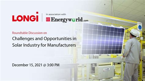 Challenges and Opportunities in Solar Industry for Manufacturers ...