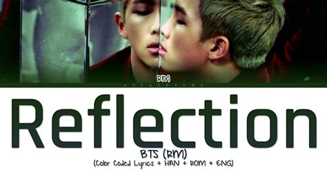 BTS RM Reflection Color Coded Lyrics Han Rom Eng YouTube