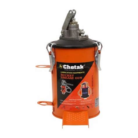 Chetak Grease Gun Bucket 3 Kg 5 Kg 10 Kg 15 Kg 20 Kg For Lubricant