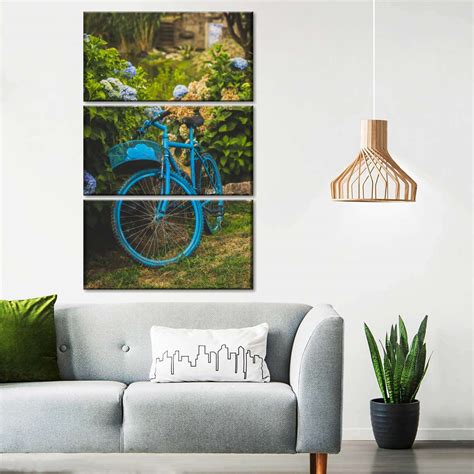 Bicycle Garden Decor Wall Art | Photography