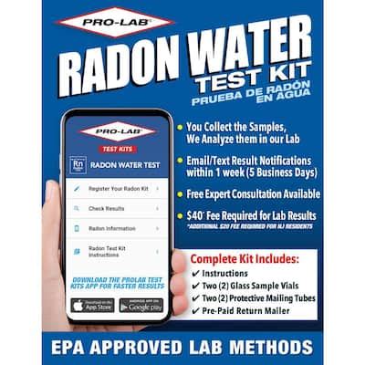 Pro Lab Long Term Radon Gas Test Kit Rl The Home Depot