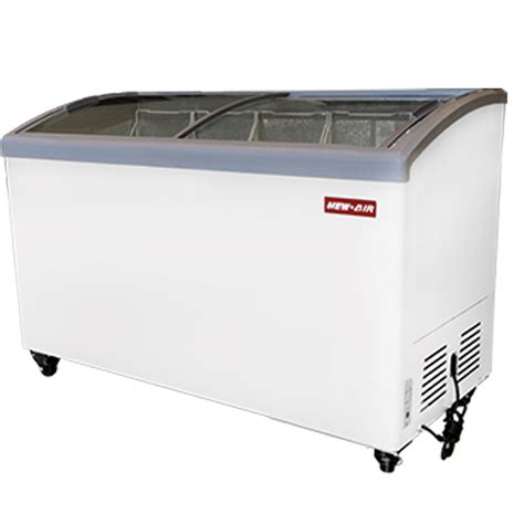 New Air NIF 55 CG 55 CURVED GLASS ICE CREAM FREEZER 308L CAPACITY