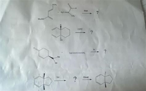 Solved Give Product For Following Reactions With Rationale Chegg