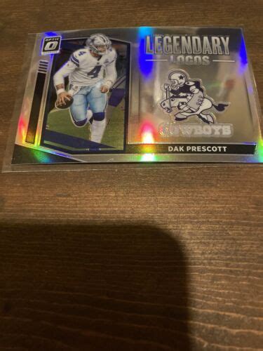 2021 Panini Donruss Optic Legendary Logos LL 5 Dak Prescott Dallas