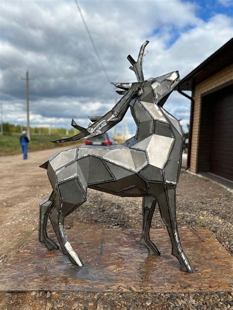 Полигональные фигуры из металла. Polygonal.metal