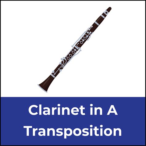 Transposition for Clarinet in A: Music Theory Explained