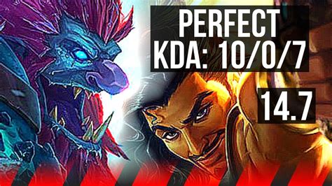 TRUNDLE Vs AKSHAN TOP 10 0 7 7 Solo Kills Legendary EUW Master