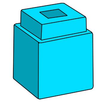 Unifix Cube Clipart