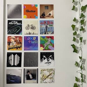 Bts Discography Album Covers Solos Etsy