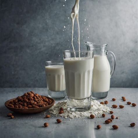 Milk magic a moment of creamy perfection | Premium AI-generated image