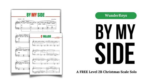 By My Side FREE Level 2B Christmas Piano Solo By Andrea Dow