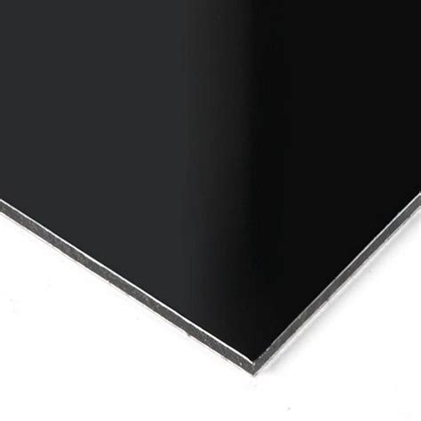 Falken Design Aluminium Composite Panel Black 24 in. x 36 in. x 1/4 in ...