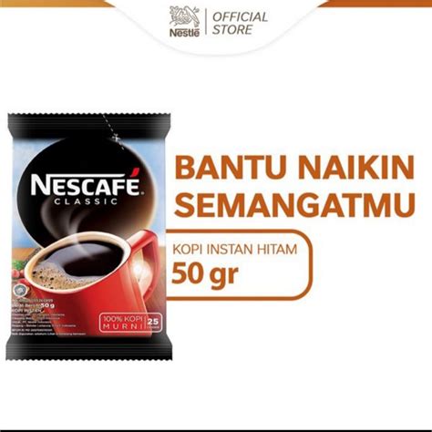 Jual Nescafe Classic Kopi Instan 45gr Shopee Indonesia