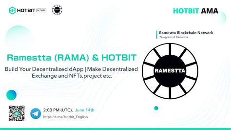 Hotbit Updates On Twitter HotbitAMA With Ramestta RAMA Team 2 00