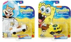 New HOT WHEELS Character Cars Spongebob Squarepants Sandy Cheeks EBay