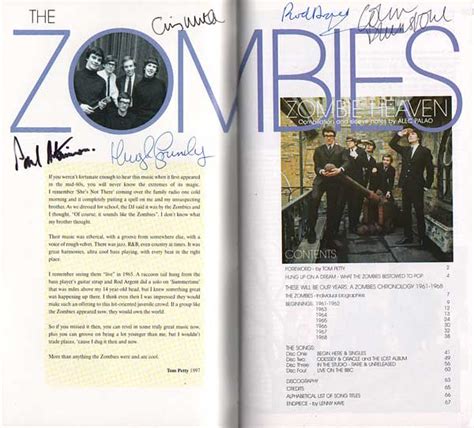 The Zombies Band Signed Zombie Heaven Box Set