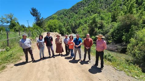 Valle del Achibueno de Linares SEREMI del MOP visitó Los Hualles donde