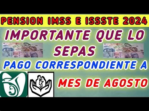 Urge que lo ESCUCHES Pensión IMSS e ISSSTE FECHA OFICIAL Jubilados