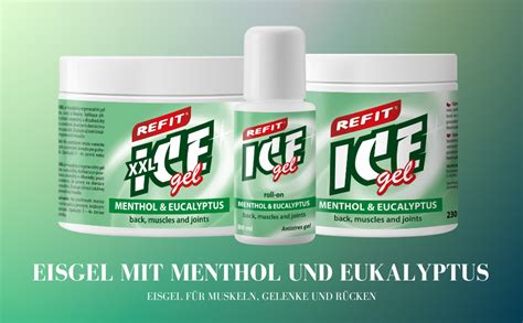 Refit Ice Gel Menthol Eukalyptus Xxl Ml Extra Schmerzgel