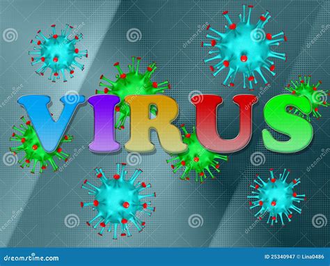 Label the virus stock illustration. Illustration of hacker - 25340947