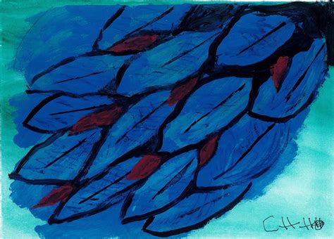 CH Blue Melody 912 Acrylic 15 12 17 Friendship Heart Gallery Studio