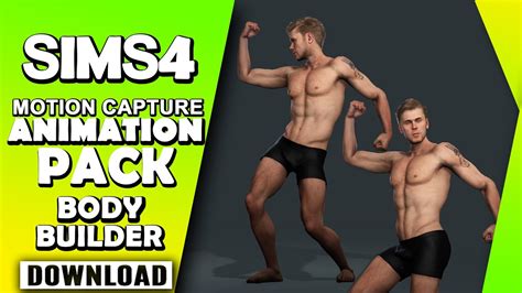 The Sims 4 Bodybuilder Animation Pack Download Youtube