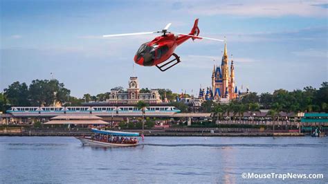 Helicopters A New Transportation Option At Disney World