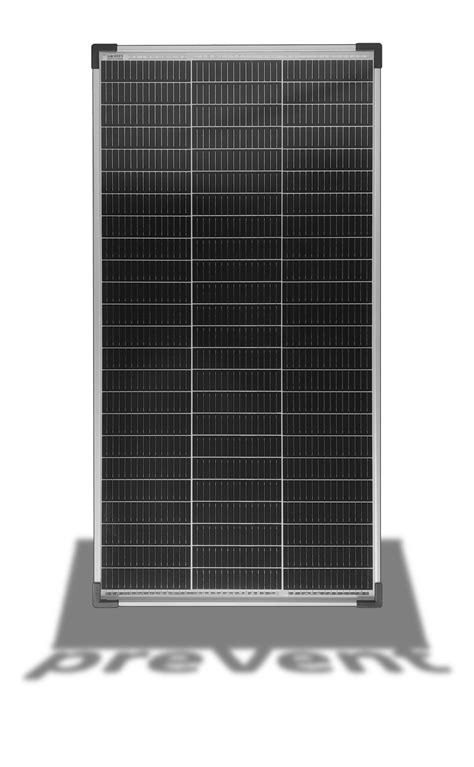 Modulo Solare PreVent 100 Watt S Monocristallino 12V 24V 72 Celle