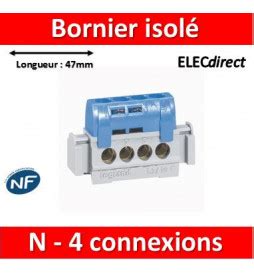 Legrand Bornier De R Partition Ip X Neutre Connexions