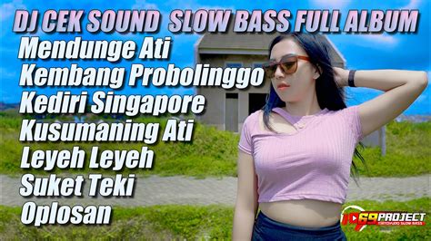 Dj Cek Sound Terbaru Slow Bass Jawa Divana Project Dj Project