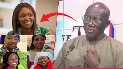 Serigne Mbacké NDIAYE Tire sévèrement sur les 4femmes Ministres et fait