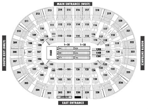 Joe Louis Arena Seat Map Maping Resources