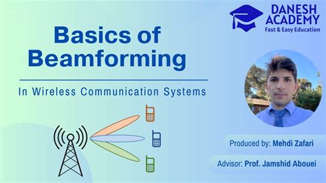 Beamforming in Wireless Communications: Basics and Applications - YouTube