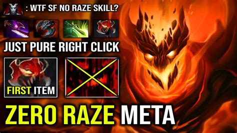 WTF No Raze Just Pure Right Click 1st ITEM Madness Mask Shadow Fiend