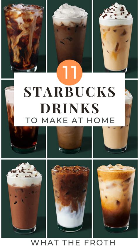 11 Starbucks Drinks To Make At Home Iced Drinks Recipes Flavored