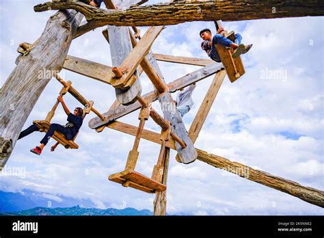 Dashain swing hi-res stock photography and images - Alamy