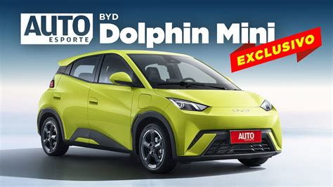 BYD DOLPHIN MINI ELE CHEGA EM 2024 E PODE SER O CARRO ELÉTRICO MAIS